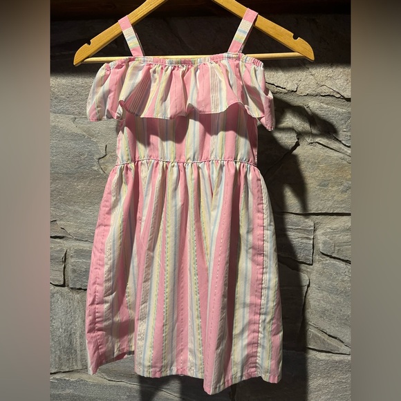 Penelope Mack Pink Striped Sundress, 6X - Picture 5 of 5